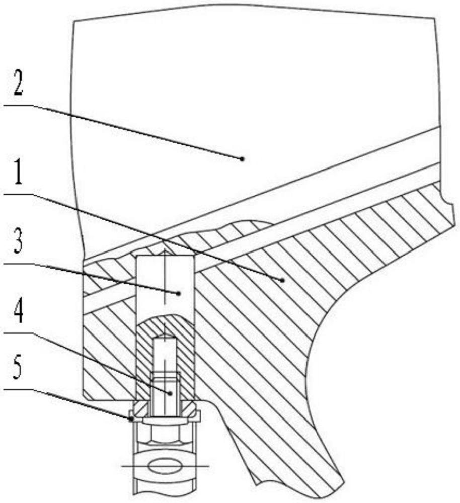 用于实现发动机转子平衡及转子叶片轴向固定的结构的制作方法