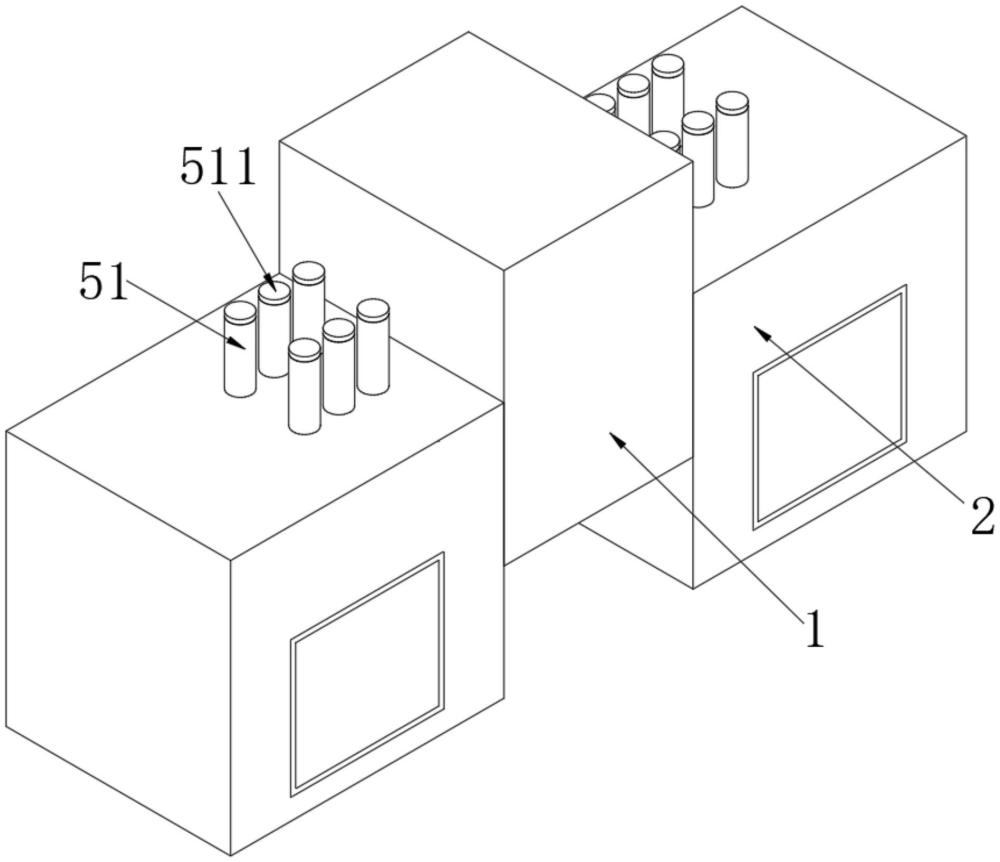 一种磁体加工用热压系统的制作方法