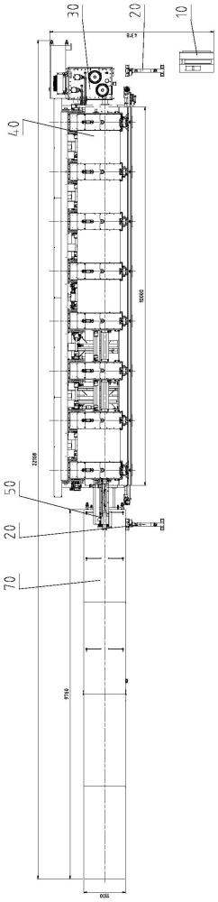 侧向进料装置及数控折边机的制作方法