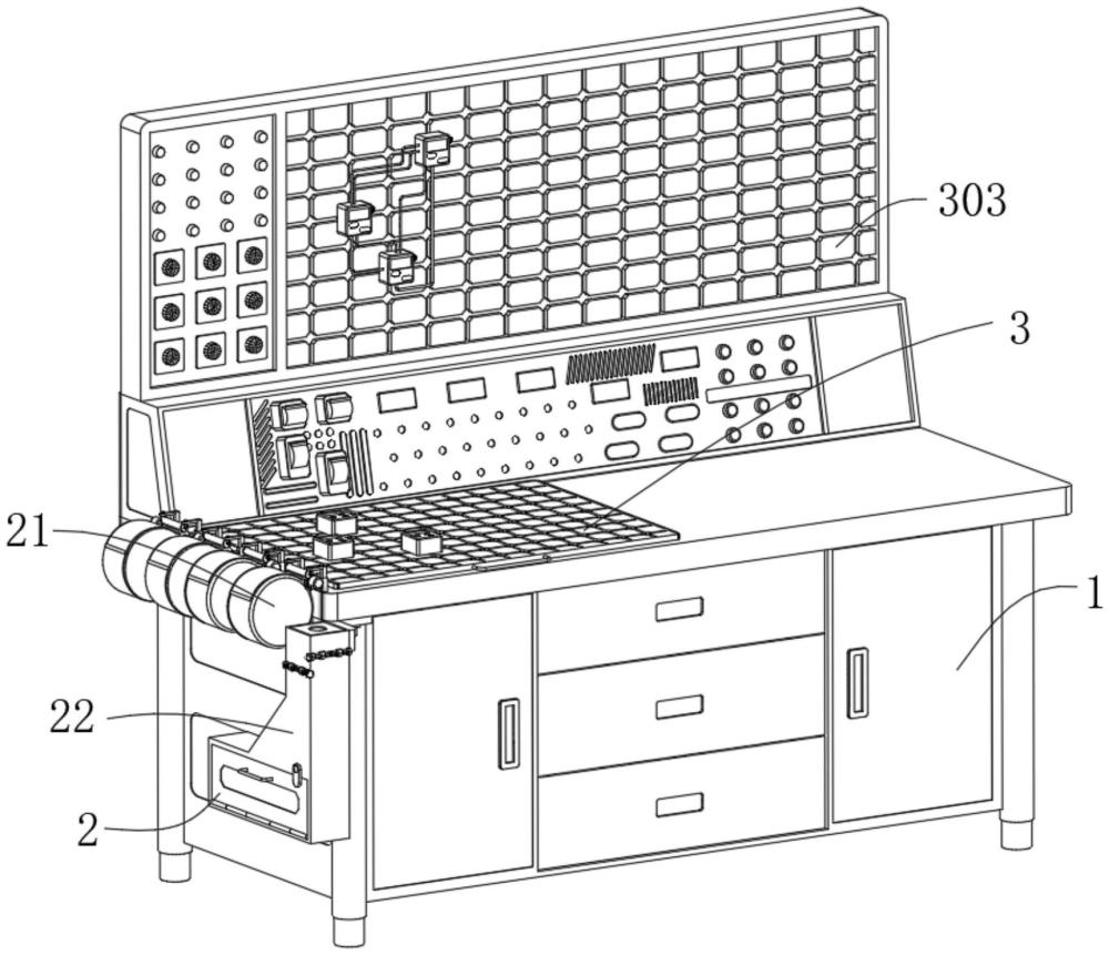 一种机电一体化智能实训台及操作方法