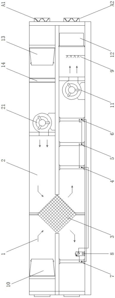 一种全新风洁净室的高效能量回收恒温恒湿空调的制作方法