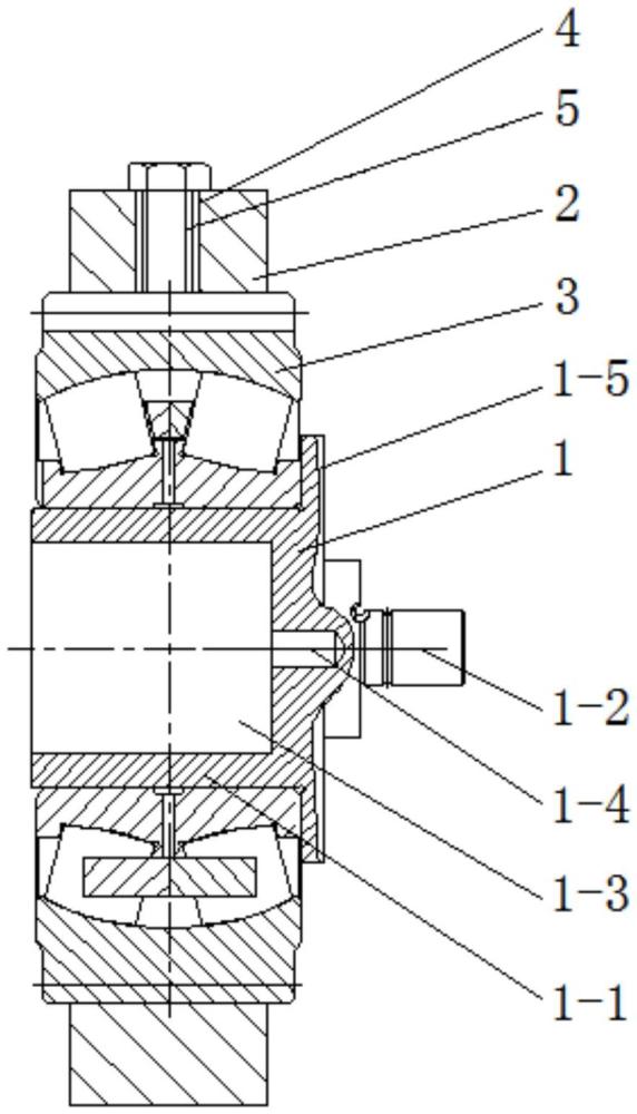 一种外圈带齿轮的球面滚子轴承径向游隙测量工装的制作方法