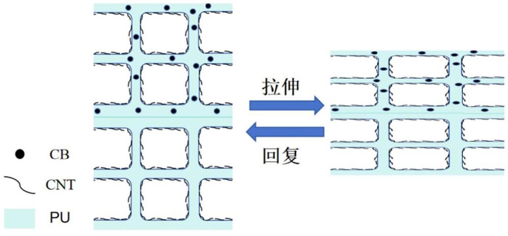 一种复合泡沫材料的制备方法和应用