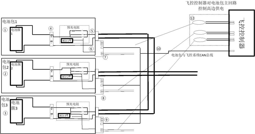 电动飞行器的主回路低边控制开关安全架构及其控制方法与流程