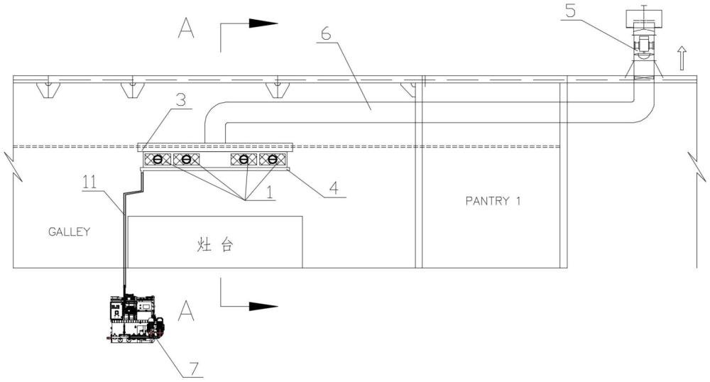 一种基于热电堆船用集气罩冷凝分离油烟的辅助装置及方法与流程