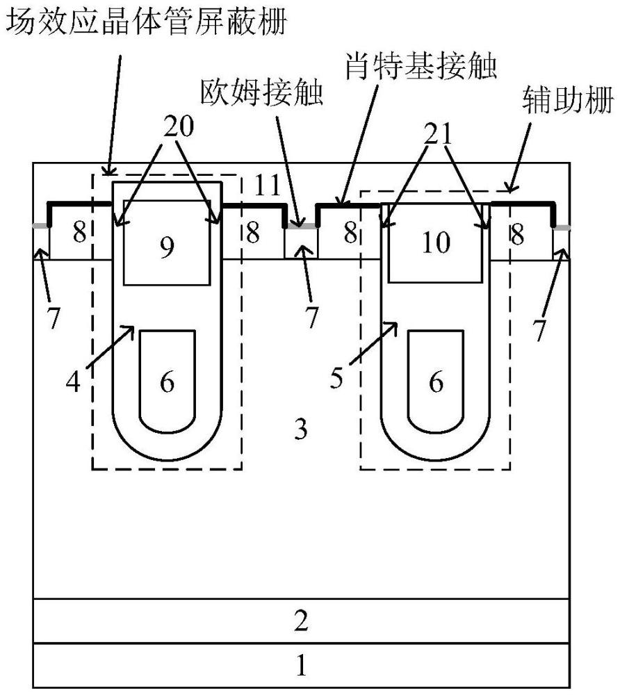 一种屏蔽栅金属氧化物半导体场效应晶体管及其制造方法